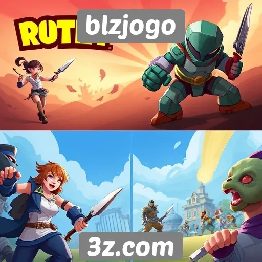 Comparativo de jogos disponíveis no blzjogo